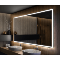 Зеркало для ванной с подсветкой Люмиро 200х100 см